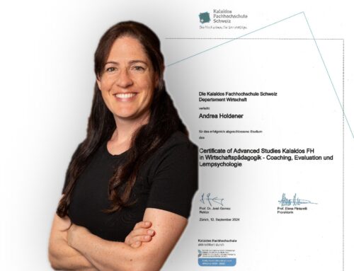Andrea schliesst CAS Wirtschaftspädagogik mit 5.8 ab